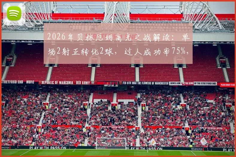 2026年贝林厄姆高光之战解读：单场2射正转化2球，过人成功率75%，详解其荣获MVP的关键表现